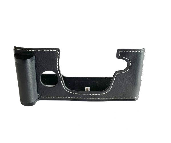 Used Black Leather Hand grip plate for OM-3 camera